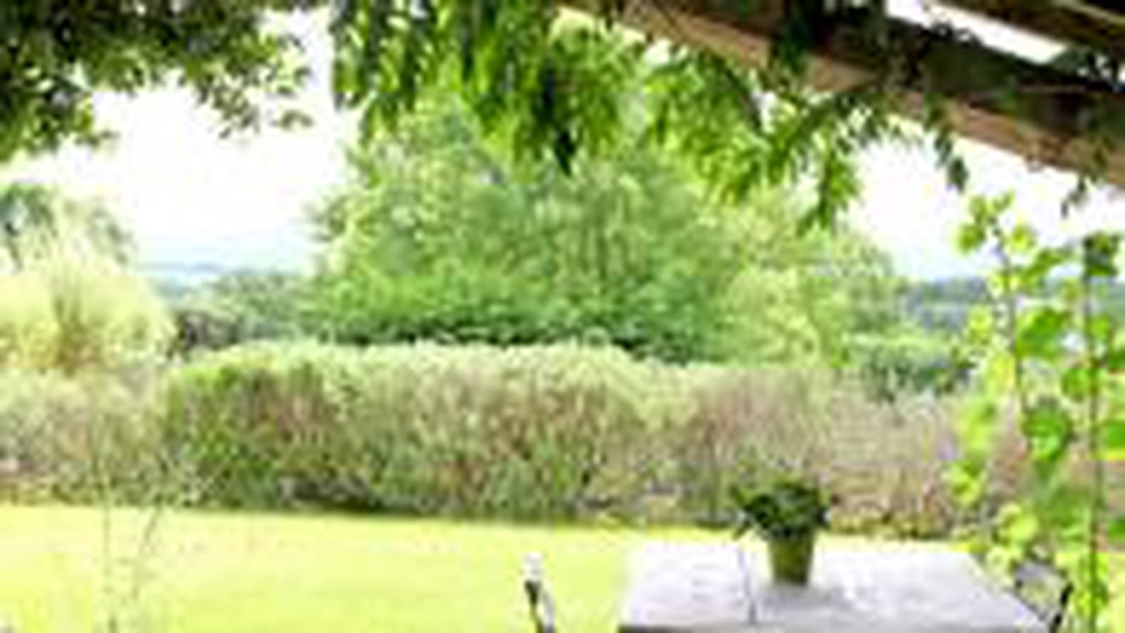 Salle à manger de jardin