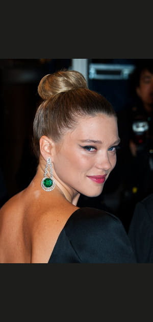 Le chignon chic de L&eacute;a Seydoux