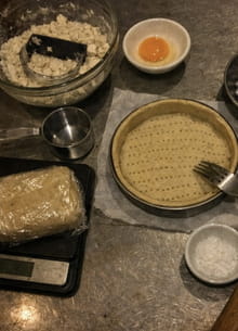 Quiche au saumon fumé et agrumes : la recette du Chef Rodrigo : Etape 1