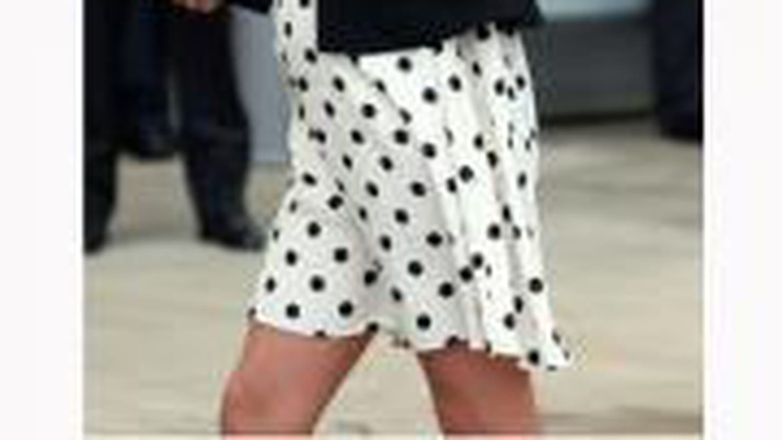 Sa robe à pois