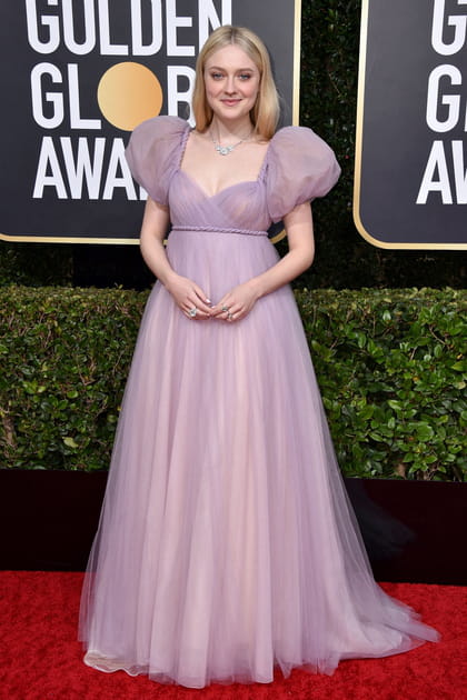 Dakota Fanning en Christian Dior Haute Couture