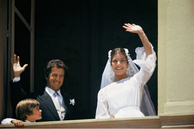 A son mariage avec Philippe Junot, le 29 juin 1978