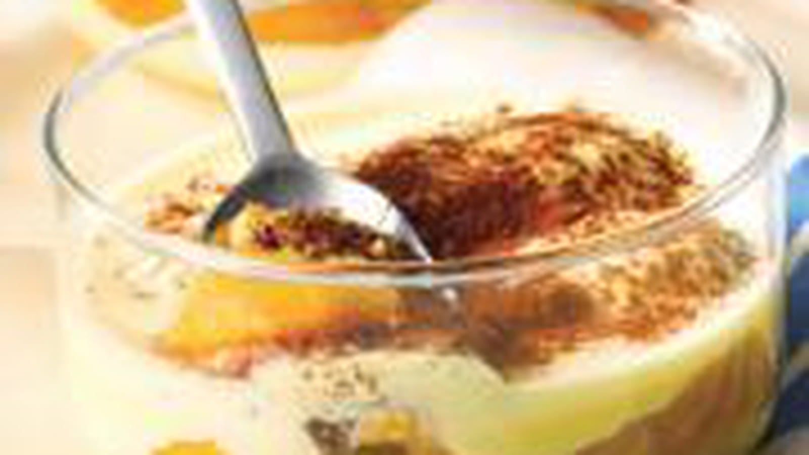 Tiramisu aux pêches