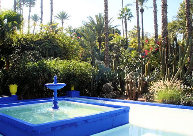 Une fontaine exotique