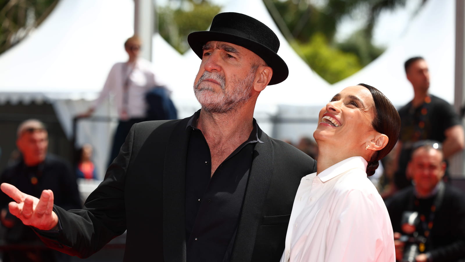 Eric Cantona et Rachida Brakni