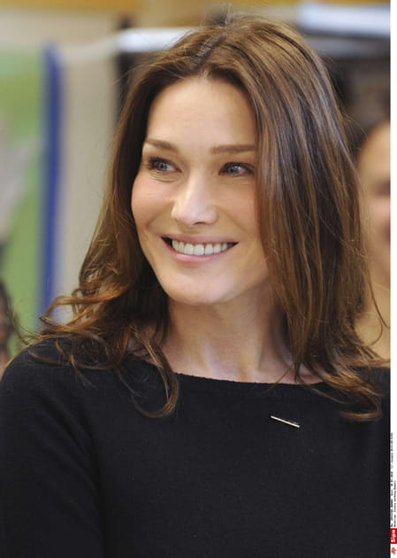 Carla Bruni, avant