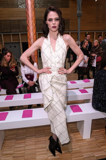 Coco Rocha au d&eacute;fil&eacute; Ralph & Russo