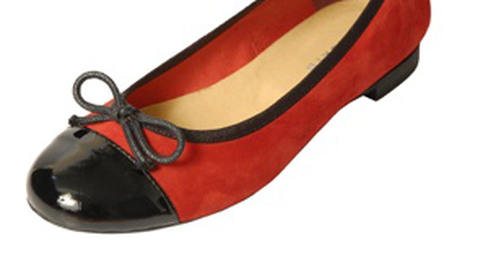 Ballerines bicolores de Texto