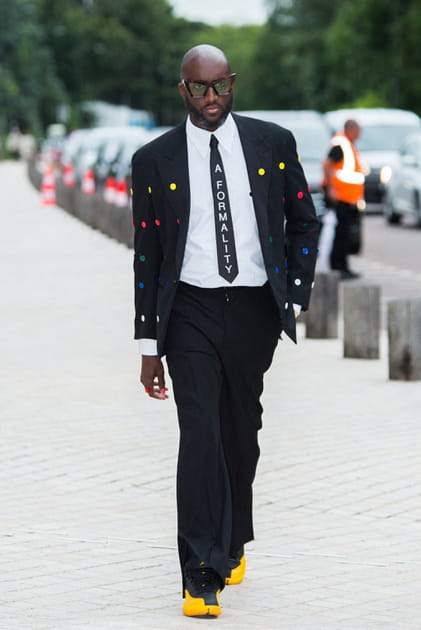 Virgil Abloh au d&icirc;ner Louis Vuitton