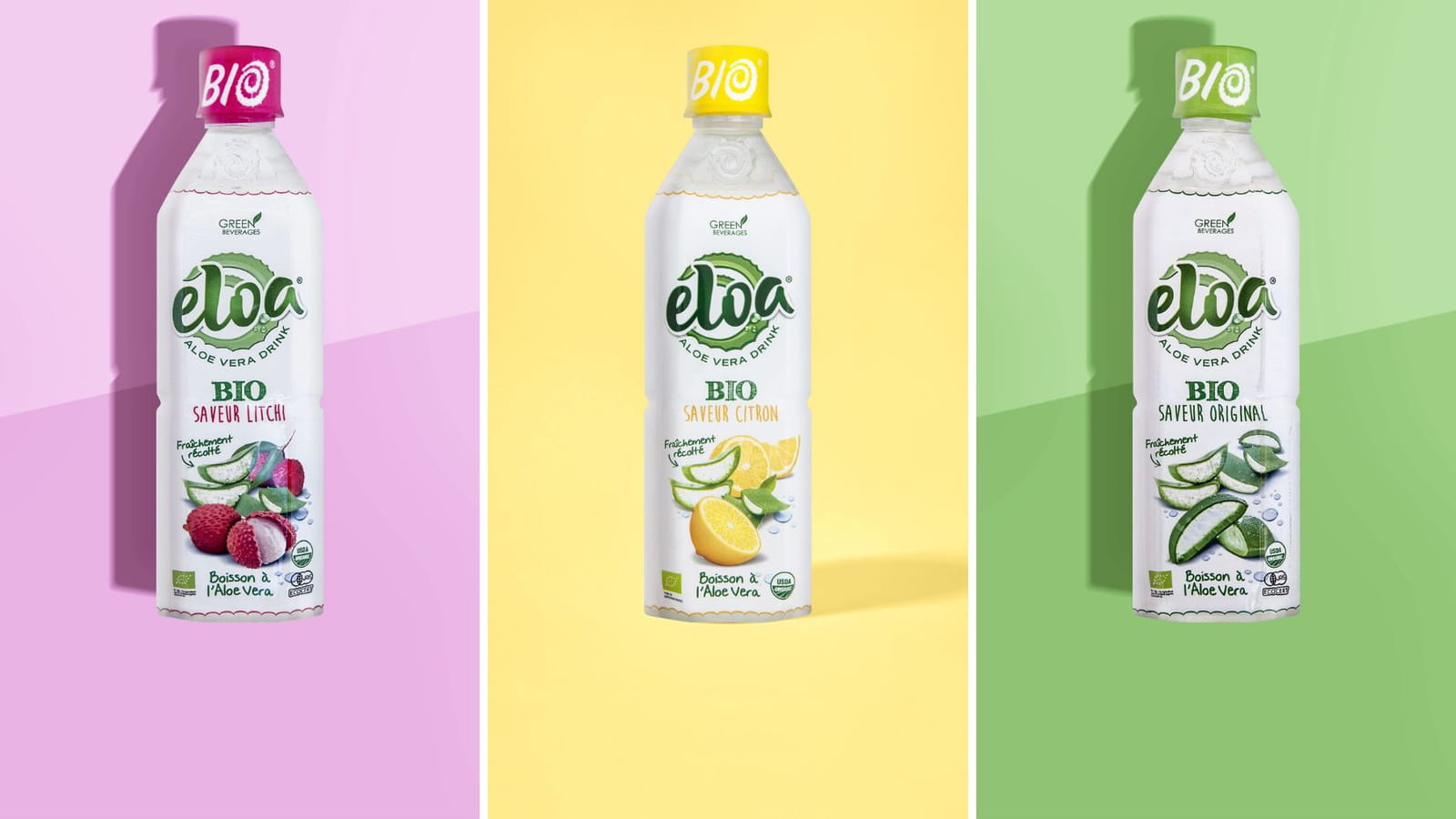 Les boissons à l'Aloe Vera d'ELOA