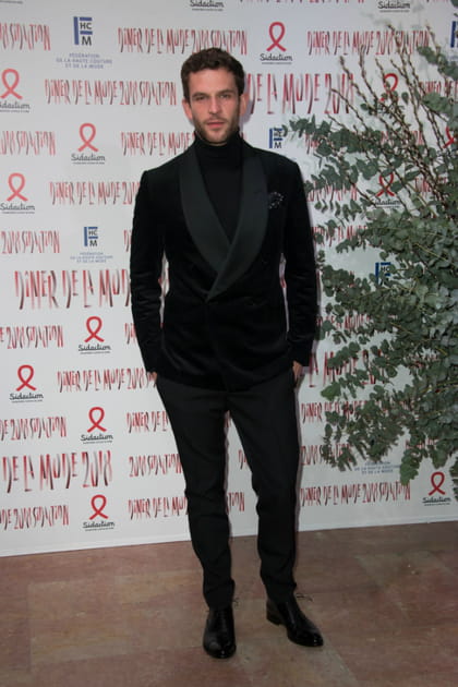 Arnaud Valois au d&icirc;ner de la mode du Sidaction