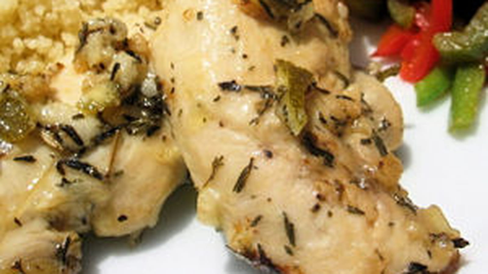 Poulet au citron vert