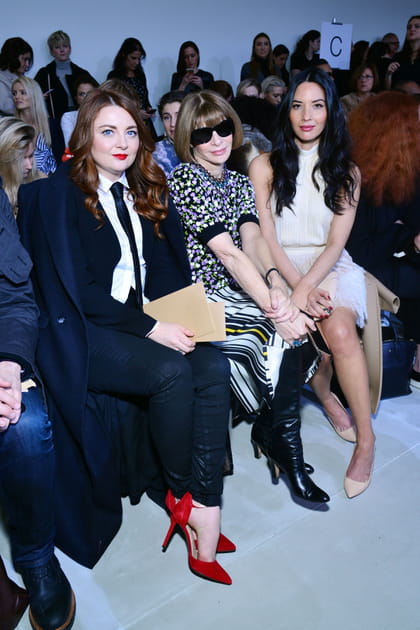 Samantha Barry, Anna Wintour et Olivia Munn
