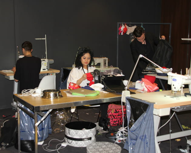 Les finitions en coulisses