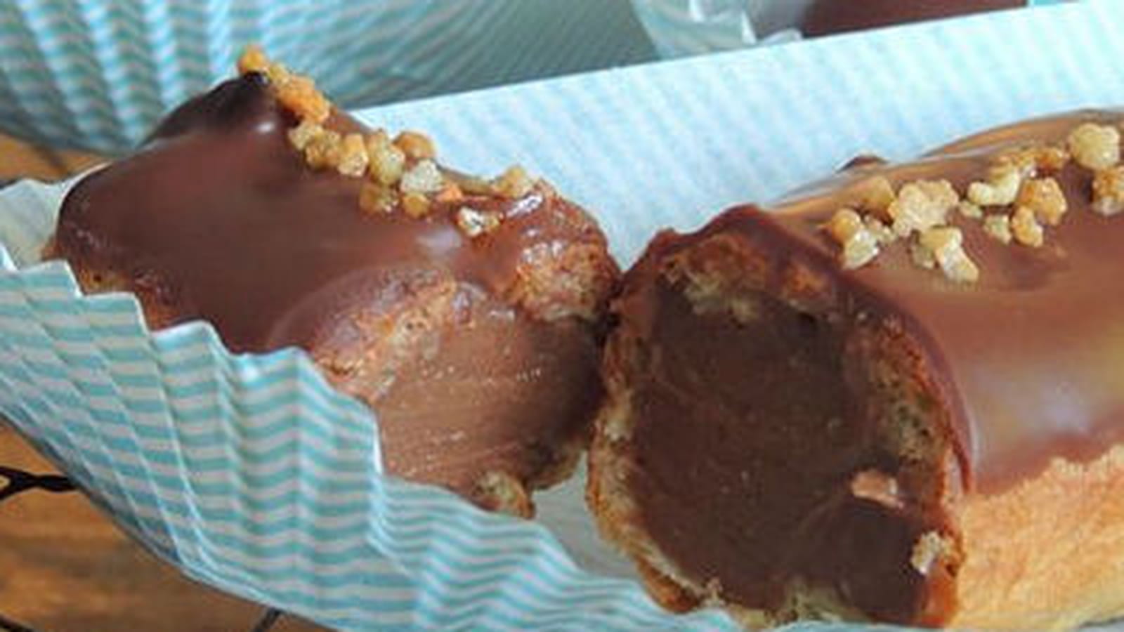 Éclairs au caramel