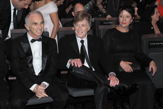 Alain Terzian, Robert Redford et son &eacute;pouse Sibylle Szaggars