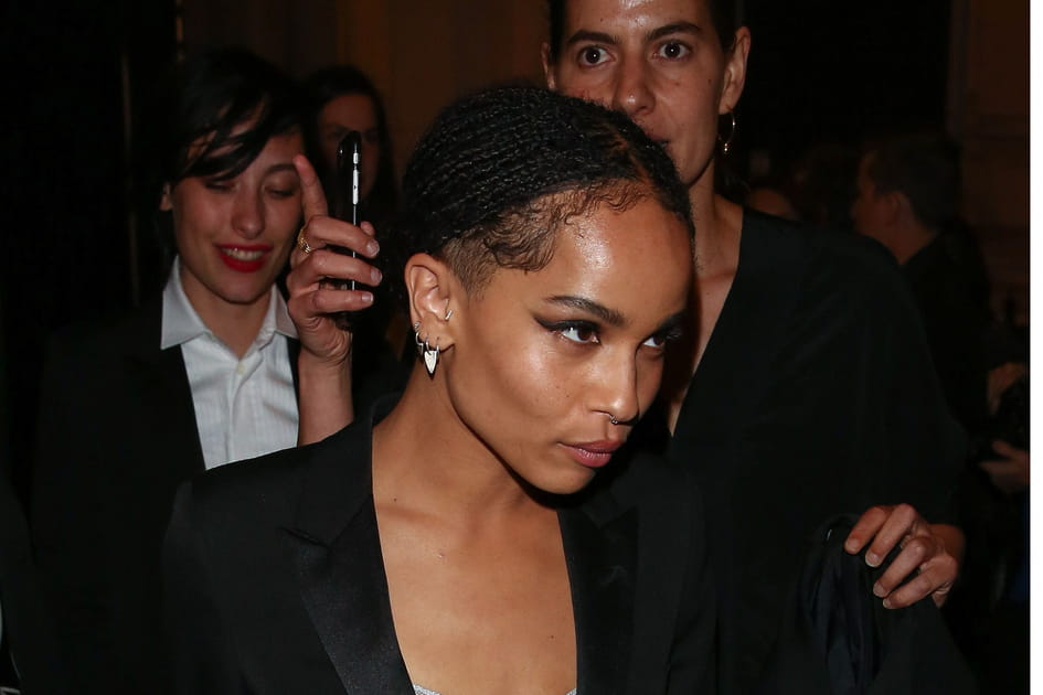 Le liner fum&eacute; de Zo&euml; Kravitz