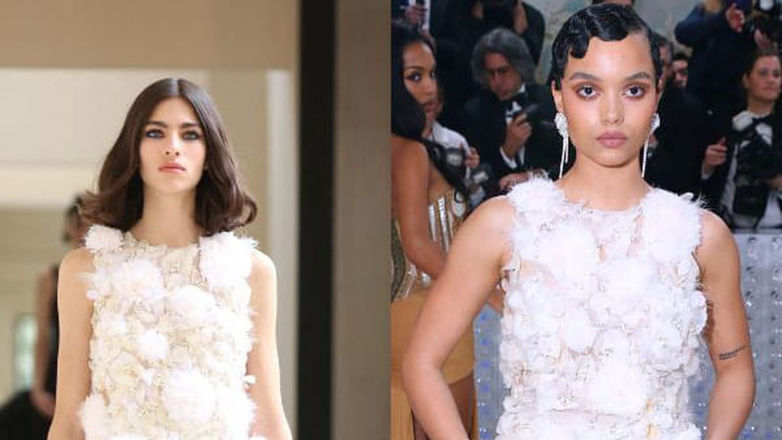 Défilé Chanel vs Whitney Peak