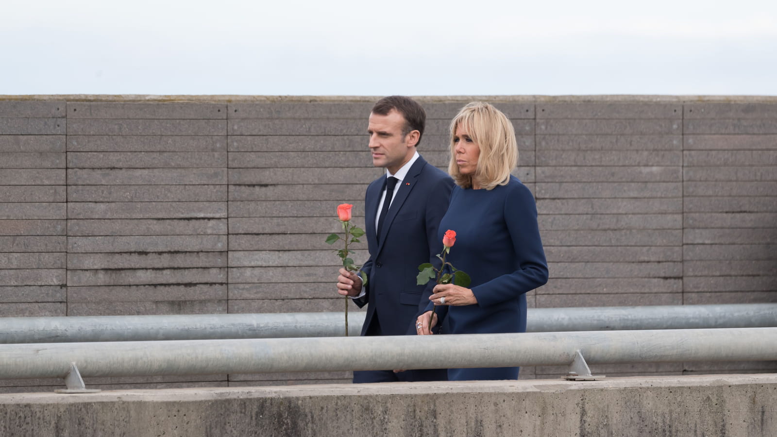 Emmanuel et Brigitte Macron