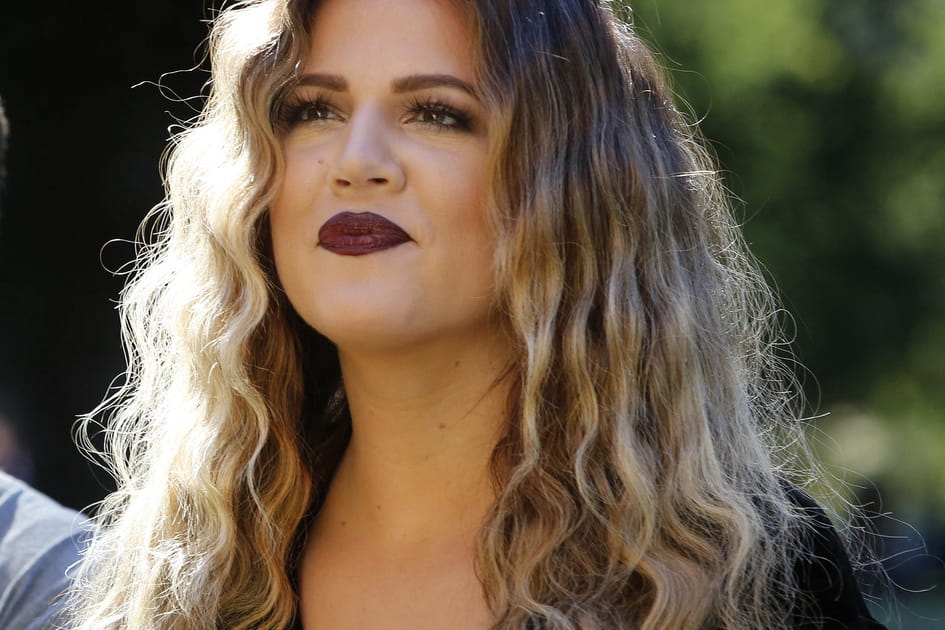 Le Mermaid hair ombr&eacute; de Khlo&eacute; Kardashian