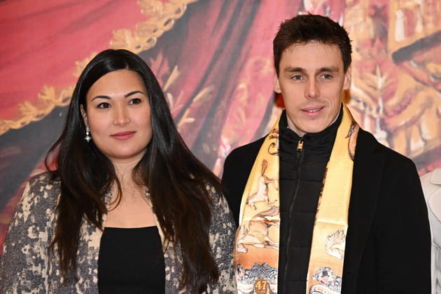 Louis Ducruet et son épouse Marie Chevallier, présents au festival de Monte-Carlo