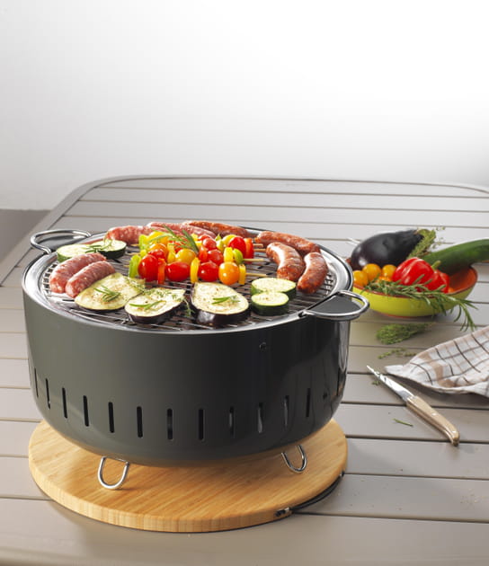 Barbecue de table à charbon de bois par Carrefour