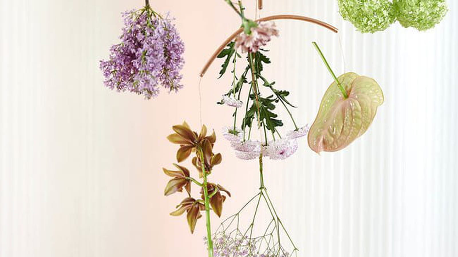 Mobile de fleurs
