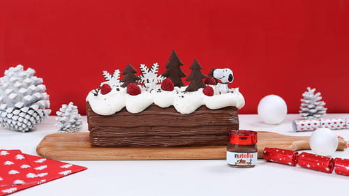 Bûche de Noël au Nutella®