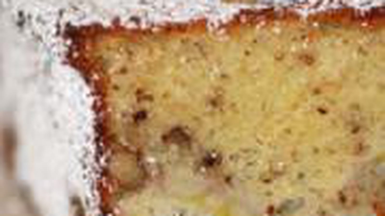 Quatre-quarts banane noix