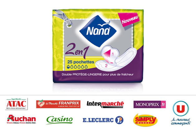 Nana Prot&egrave;ge-lingerie 2&nbsp;en 1