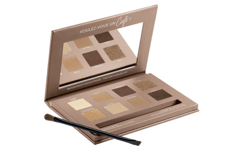 Palettes Yeux 4-en-1&nbsp;Parisian Walk N&deg;2&nbsp;Rue du Caf&eacute; de Bourjois