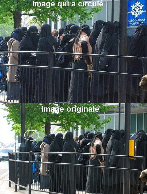 niqab photo faux