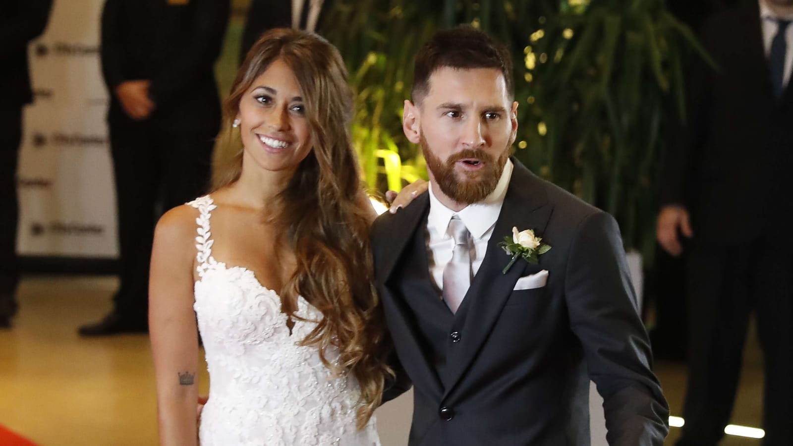 Lionel Messi et Antonella Roccuzzo