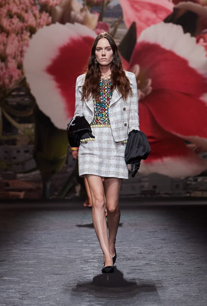 Look 14&nbsp;du d&eacute;fil&eacute;&nbsp;Chanel&nbsp;printemps-&eacute;t&eacute; 2024