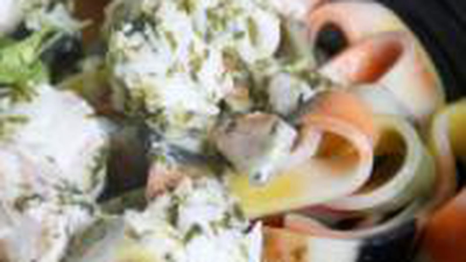 Tagliatelles au cabillaud sauce cerfeuil