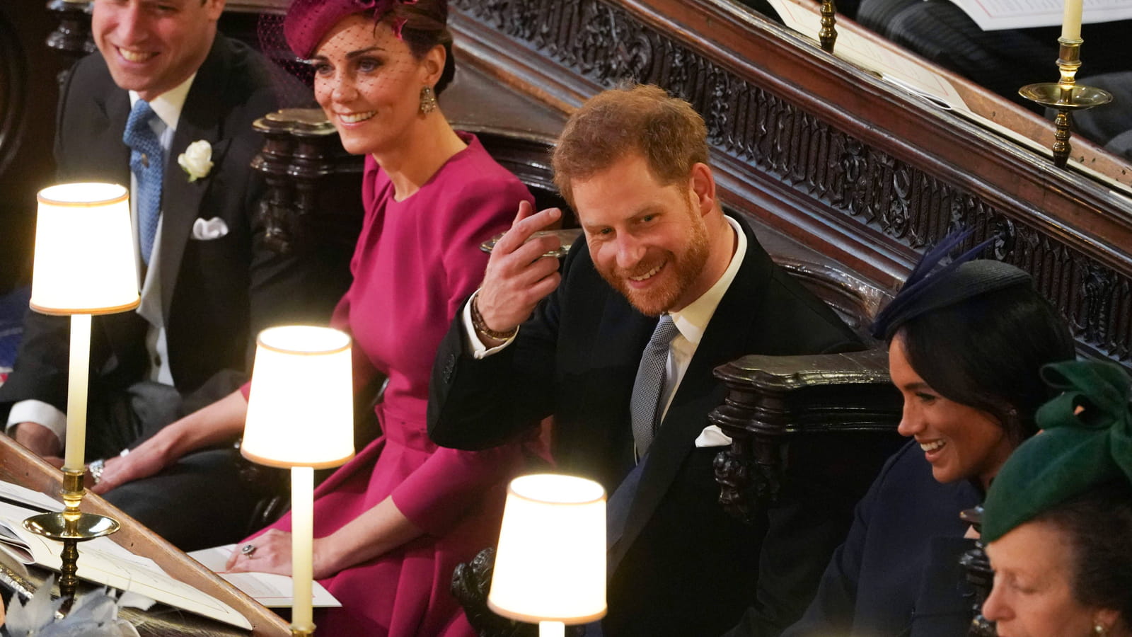 William, Kate, Harry et Meghan