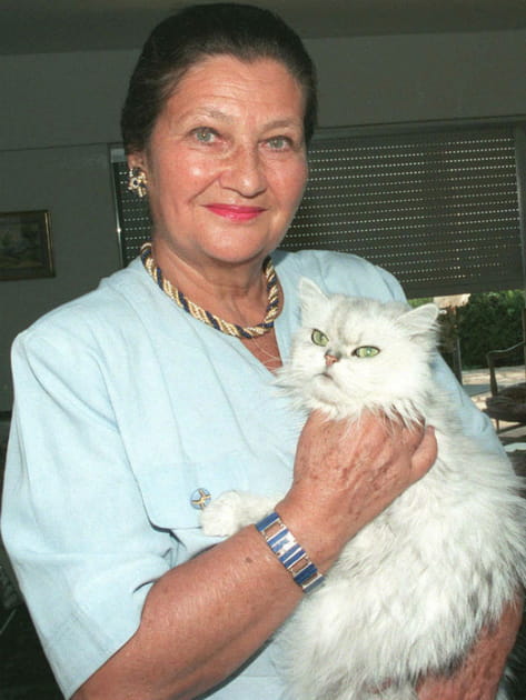 Simone Veil en vacances