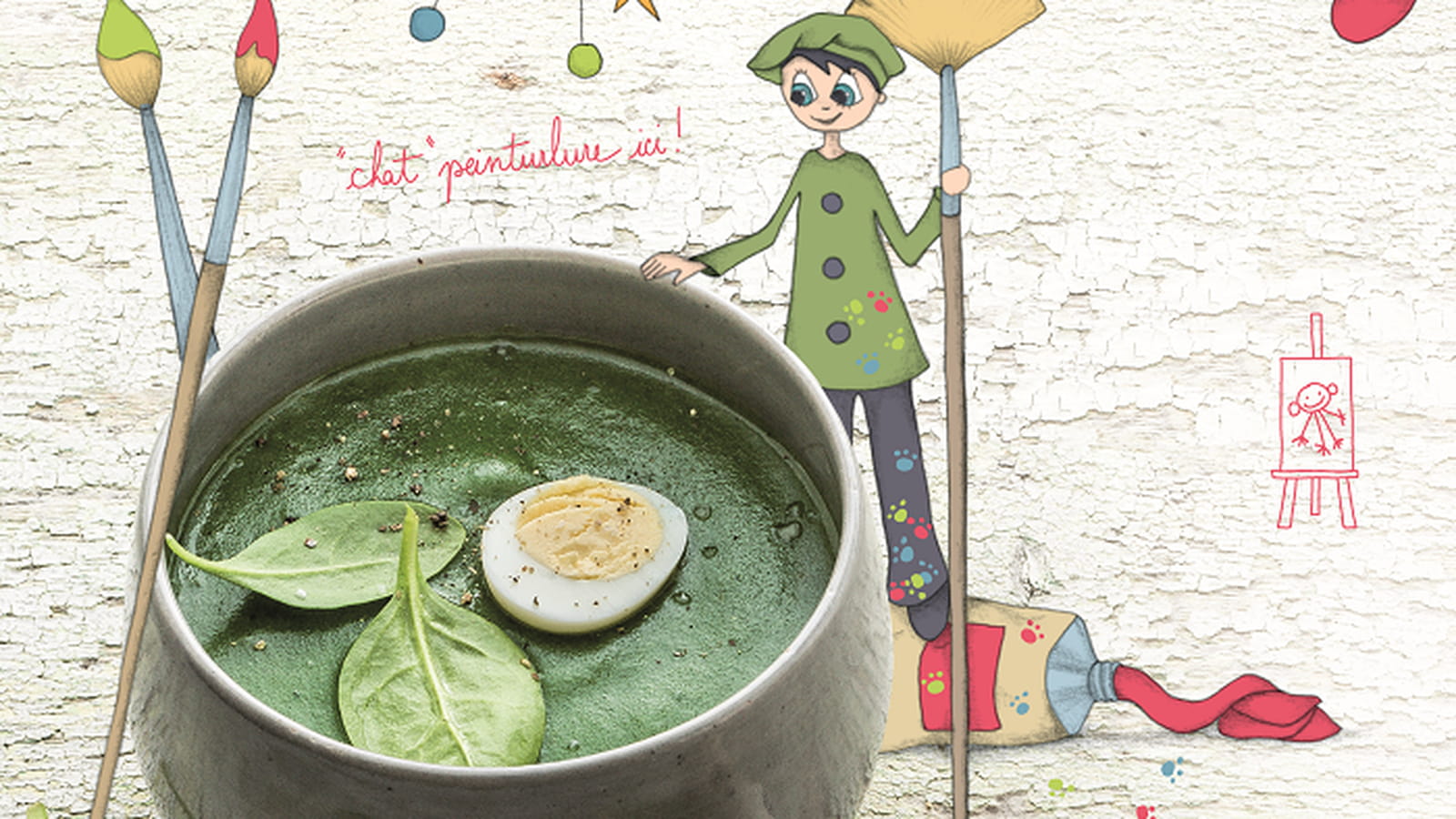Velouté d'épinards