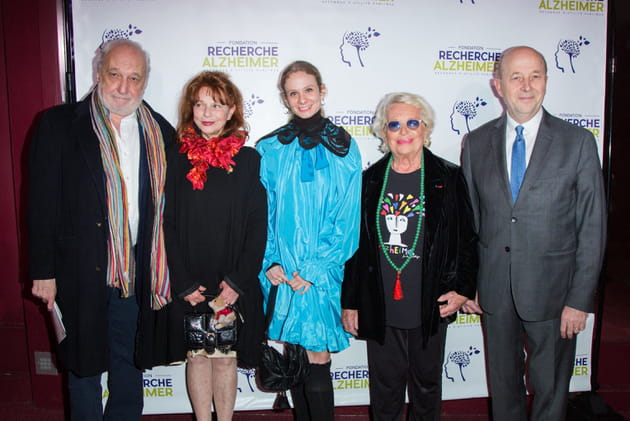 François Berléand, Agathe Natanson, Véronique de Villèle et Olivier de Ladoucette