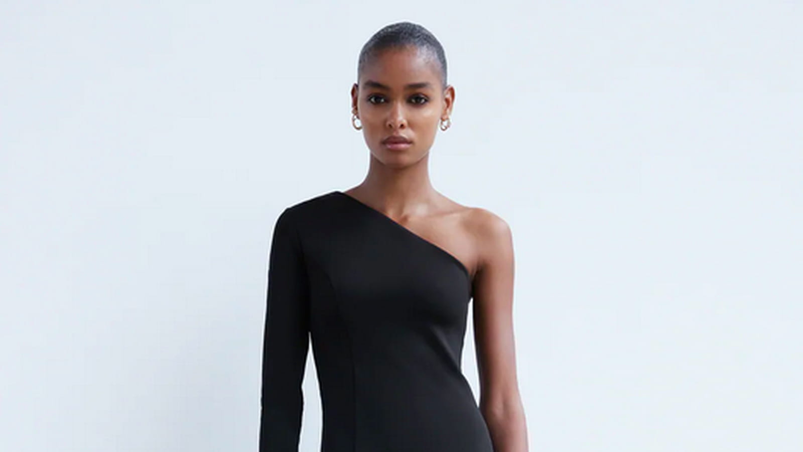 Robe asymétrique Zara