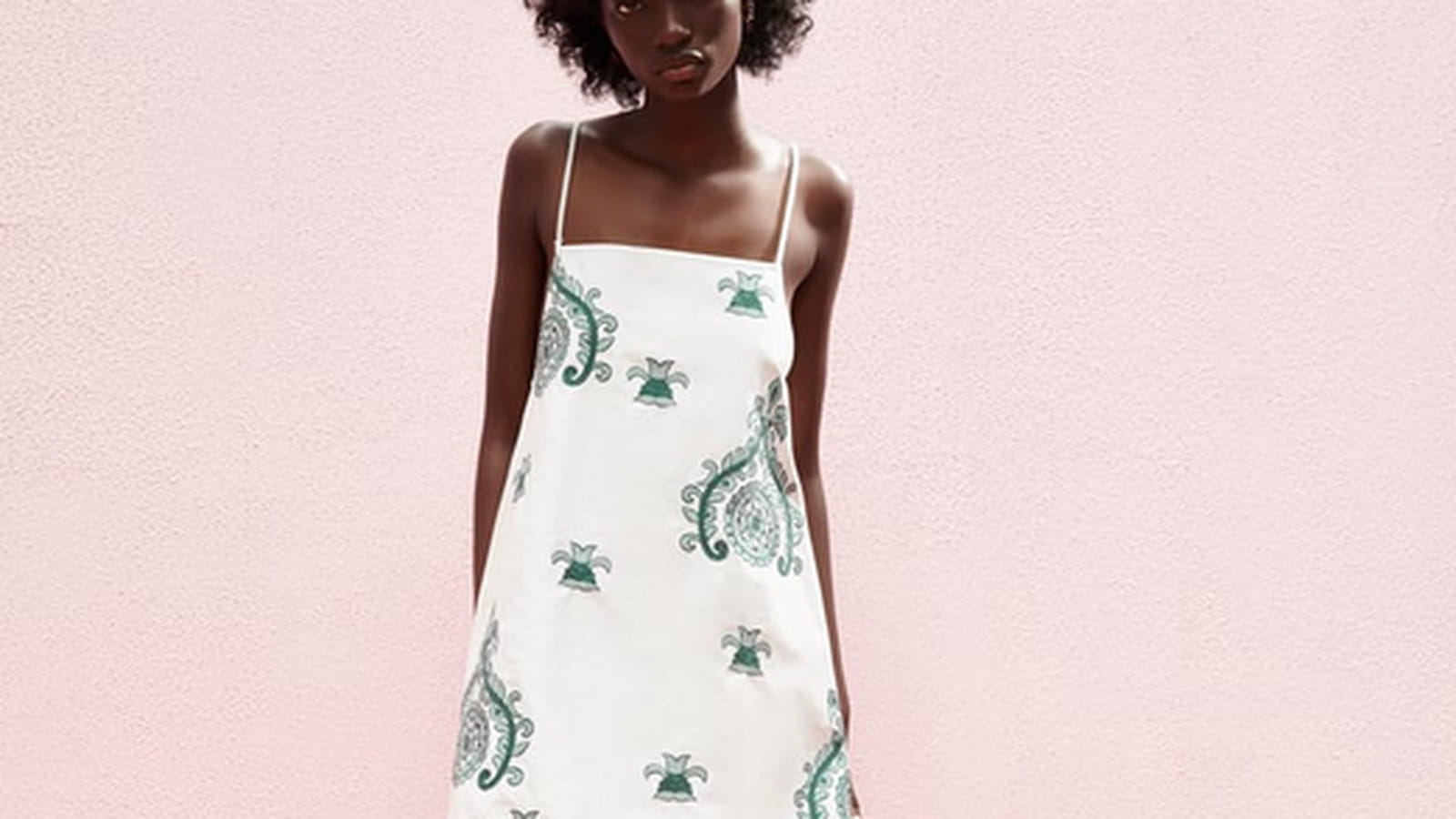 Robe courte Zara