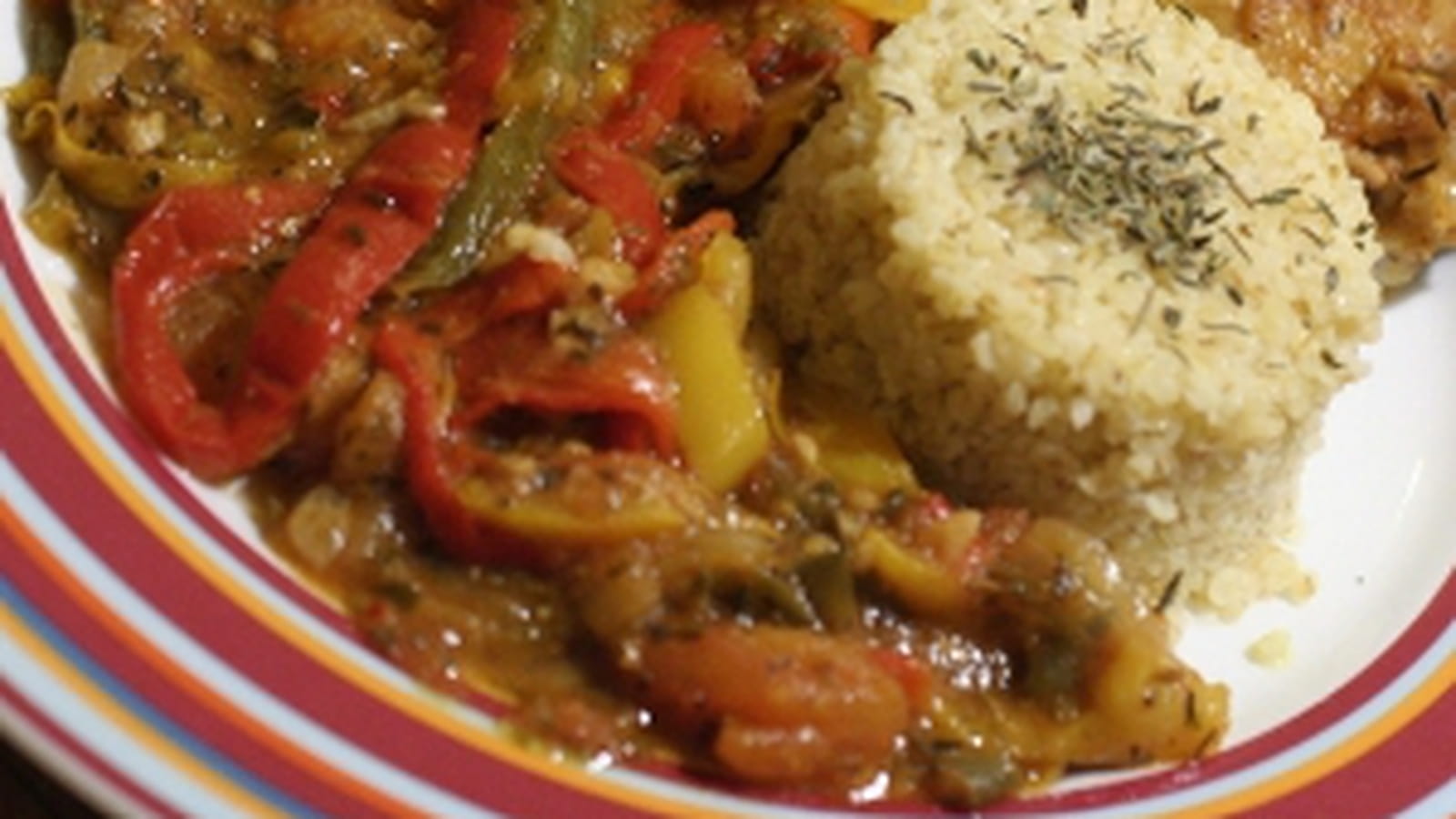Poulet basquaise