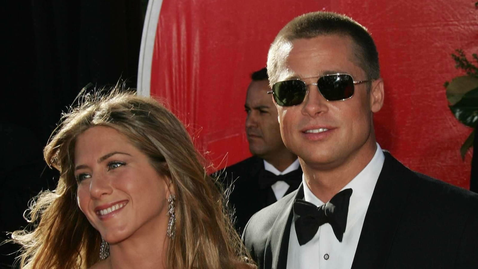Jennifer Aniston et Brad Pitt 