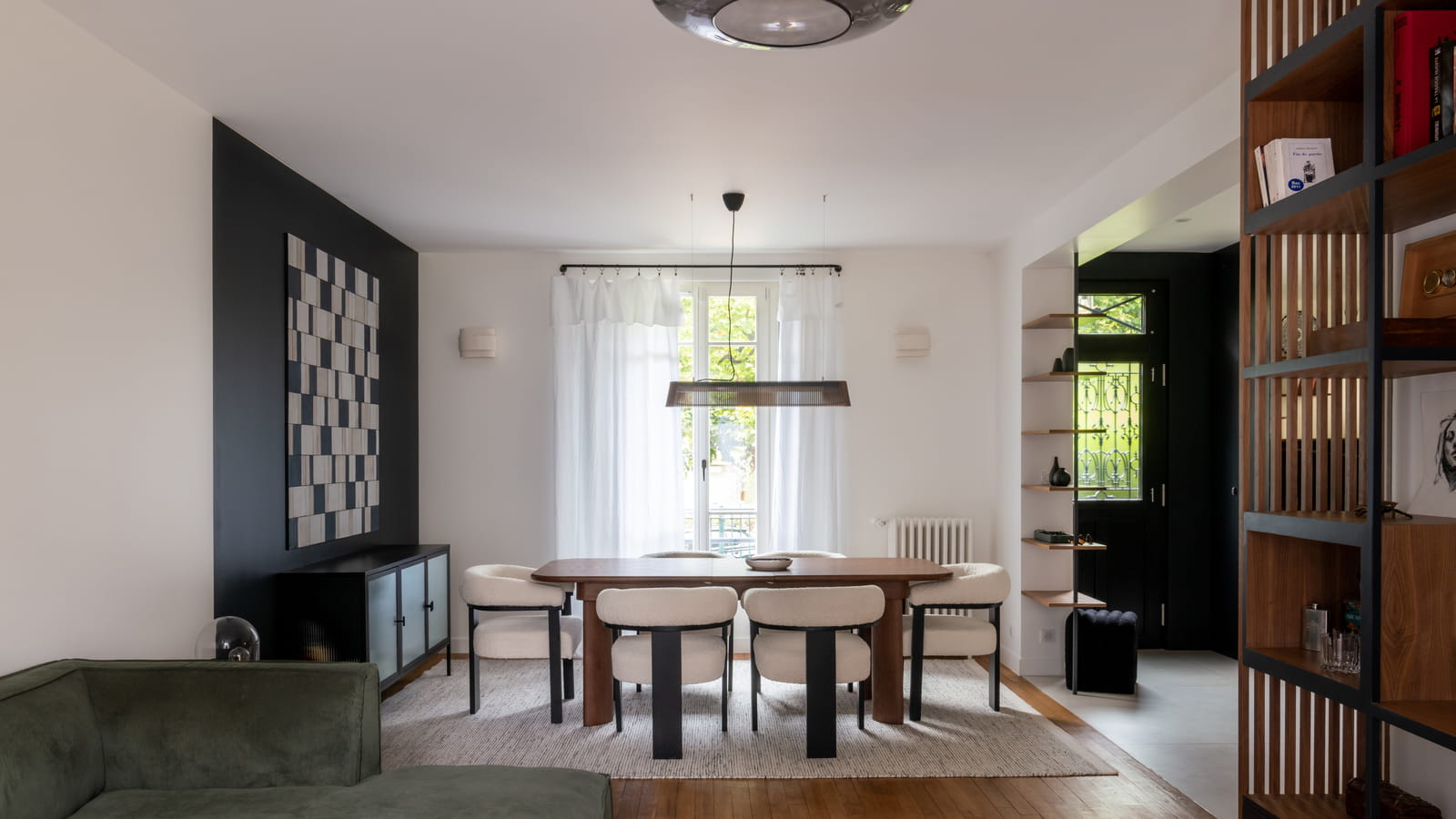Salle à manger après 