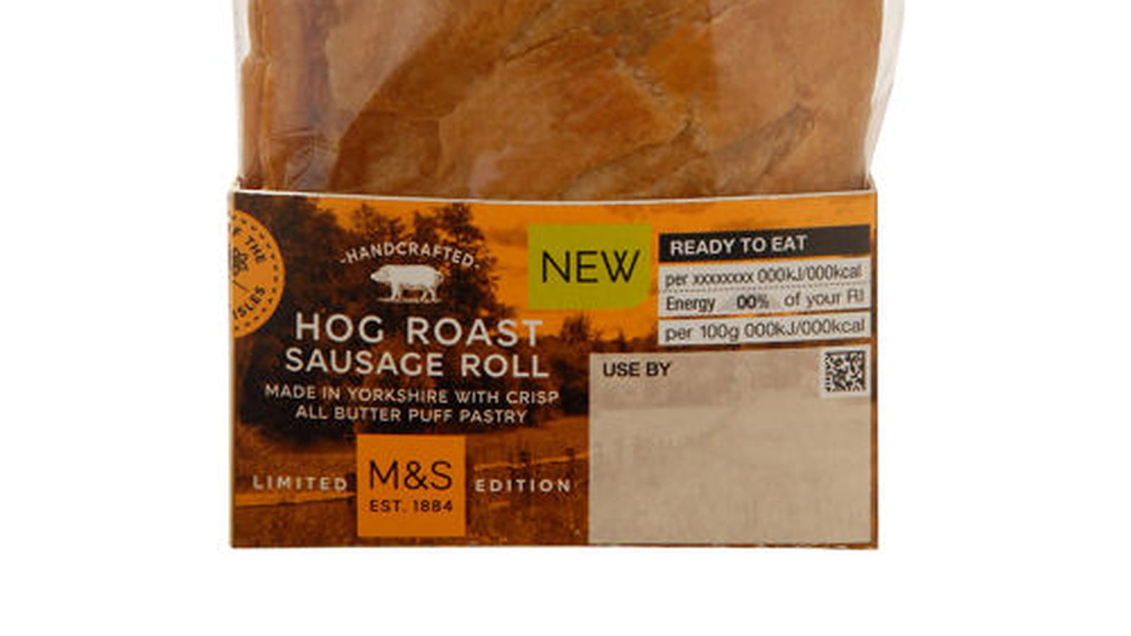 Handcrafted Hog Roast Sausage Roll de Marks & Spencer
