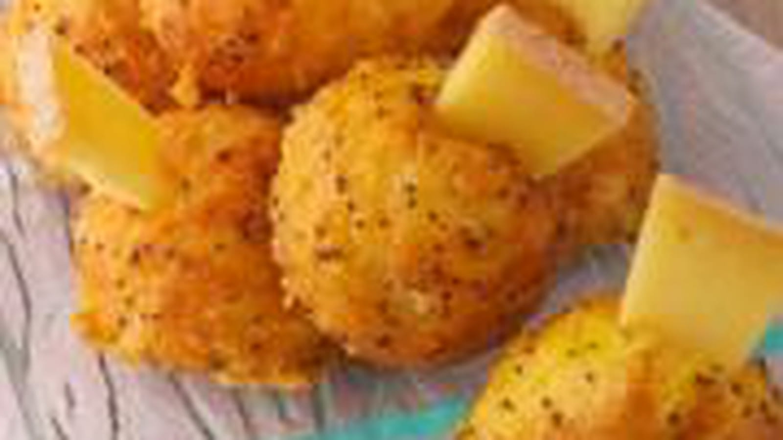 Chouquettes au gruyère