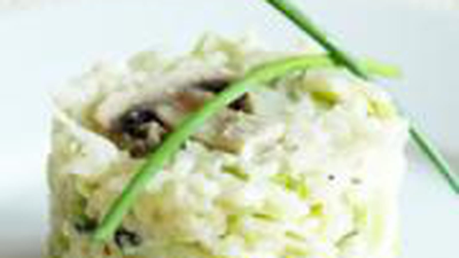 Riz sauté poireaux et champignons