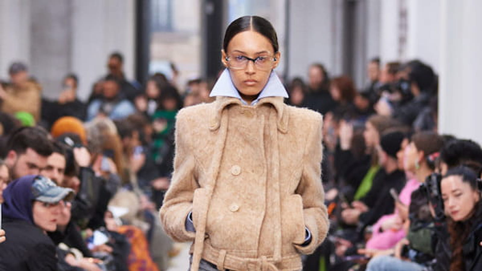 Défilé Ottolinger automne-hiver 2024-2025 à Paris.