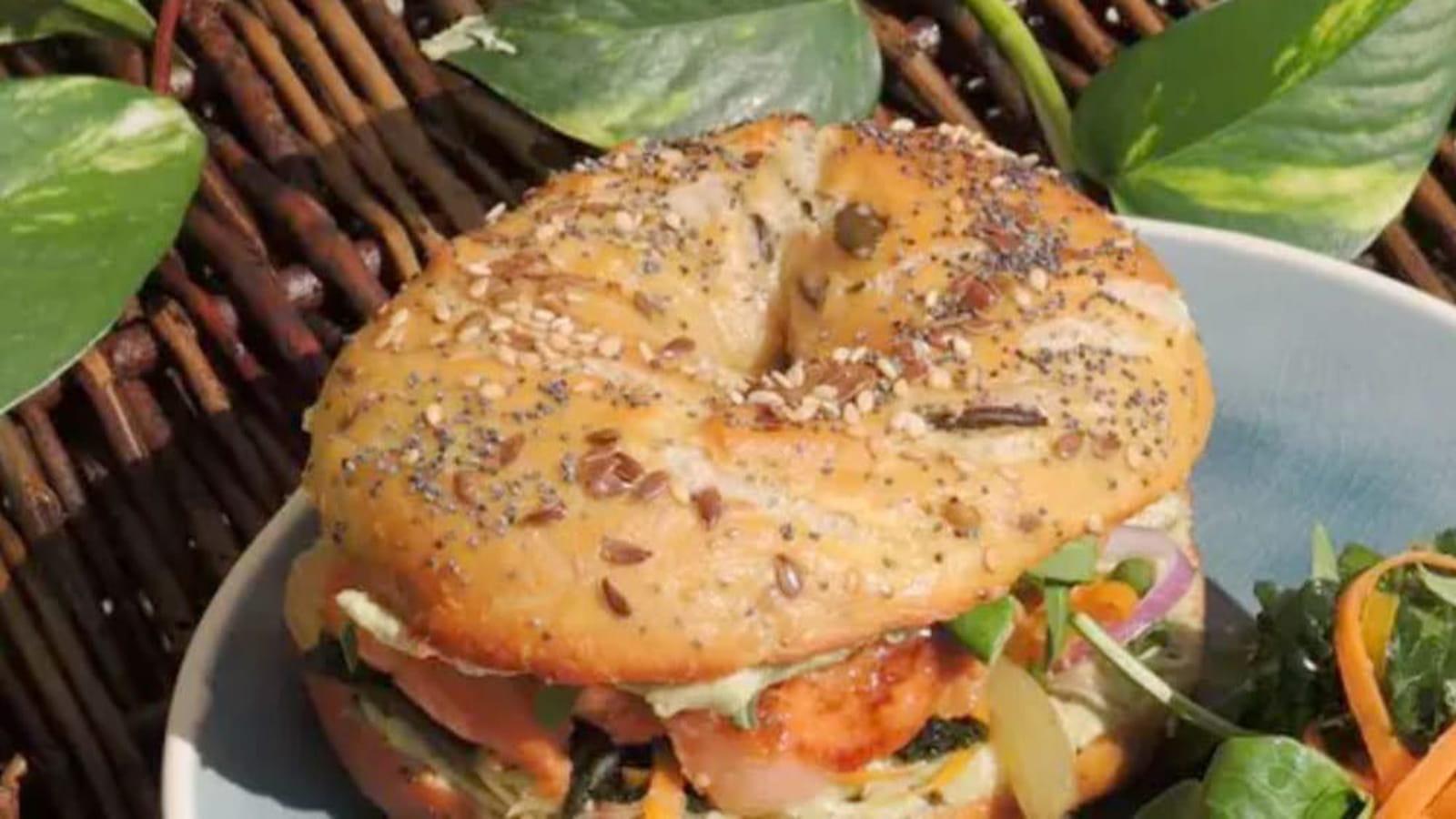 Bagels au saumon façon asiatique 100% maison