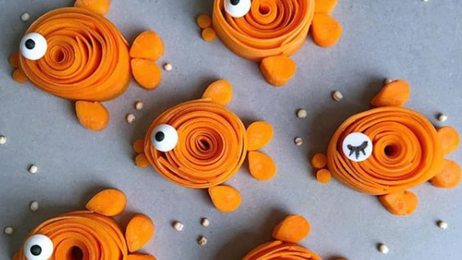 Des poissons carottes